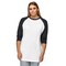 Gildan Heavy Cotton Raglan Crewneck 3/4 Sleeve T-Shirt for Everyday Comfort & Custom Printing Tee